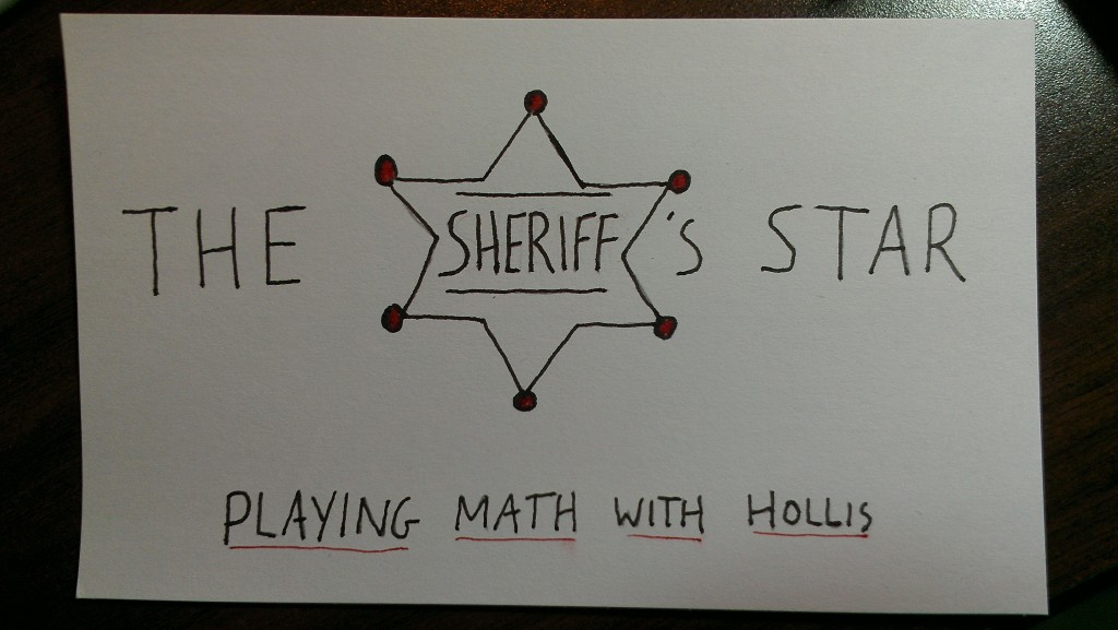 The Sheriff's Star (c) Hollis Easter