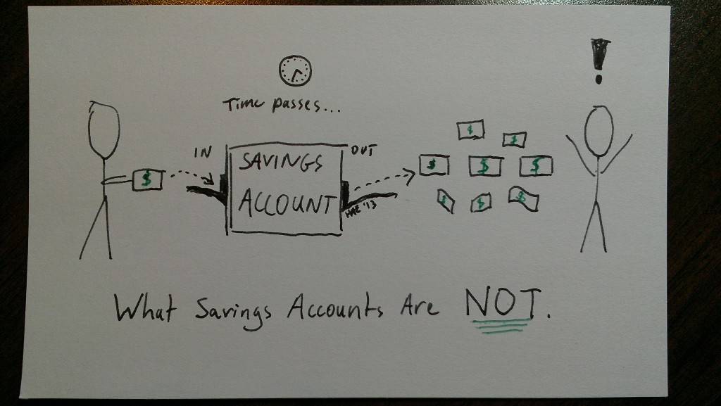 What savings accounts are not (c) Hollis Easter