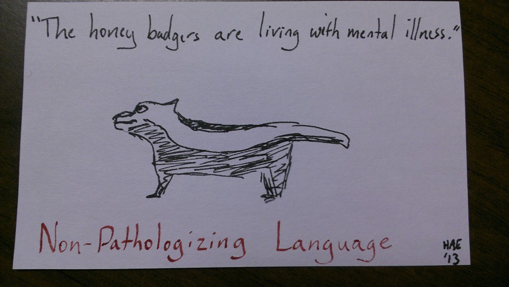 Non-pathologized honey badger (c) Hollis Easter