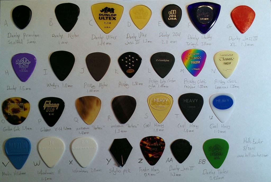 photos of mandolin picks