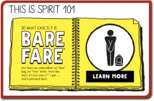 Spirit Airlines Bare Fare