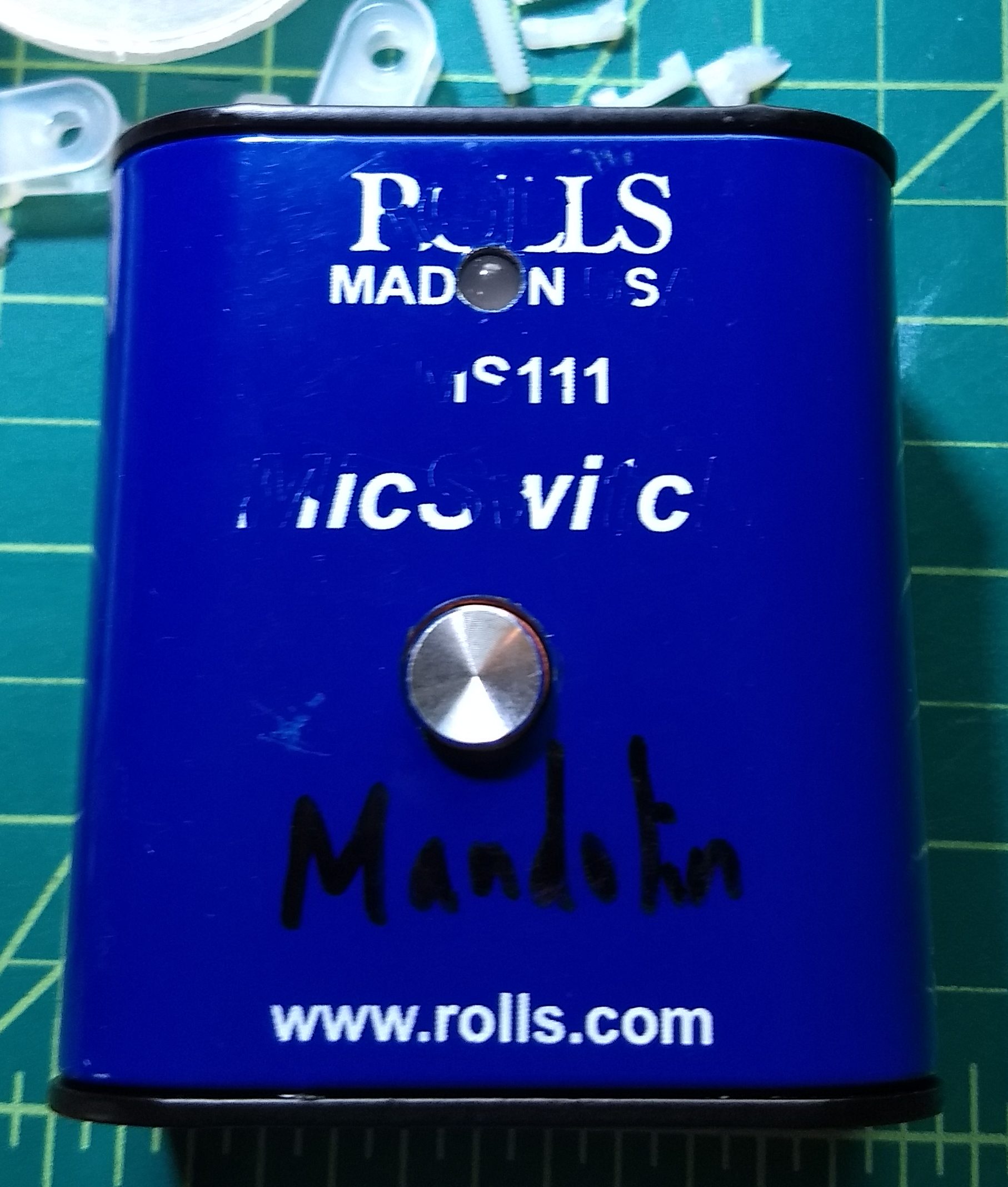 XLR Mic Mute Switch with LEDs Proof of Concept Hollis Easter